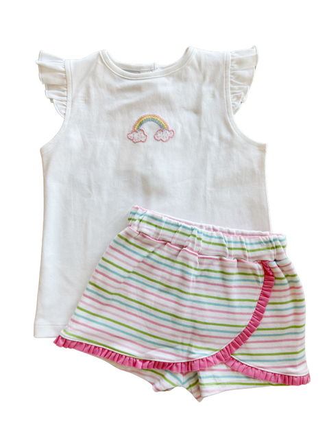 Mini Rainbow Skort Set (Toddler)