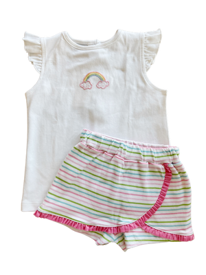 Mini Rainbow Skort Set (Toddler)