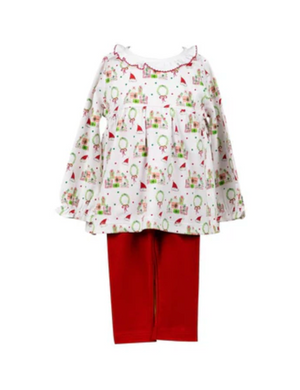 Deck The Halls Tunic Set (Toddler)