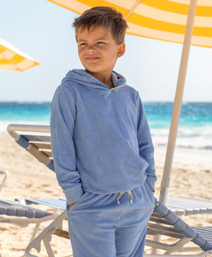 Clearwater Blue French Terry Hoodie (Toddler)