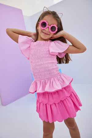 Pale Pink India Top