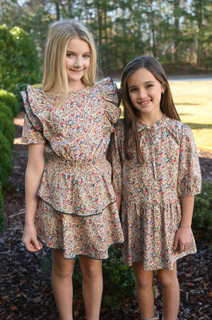 Eve Jewel Floral Dress