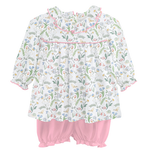 Printed Blouse & Bloomer Set (Infant)