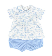 Rory Puppy Knit Diaper Set (Infant)