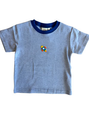 Green Stripe Golf Top (Kid)