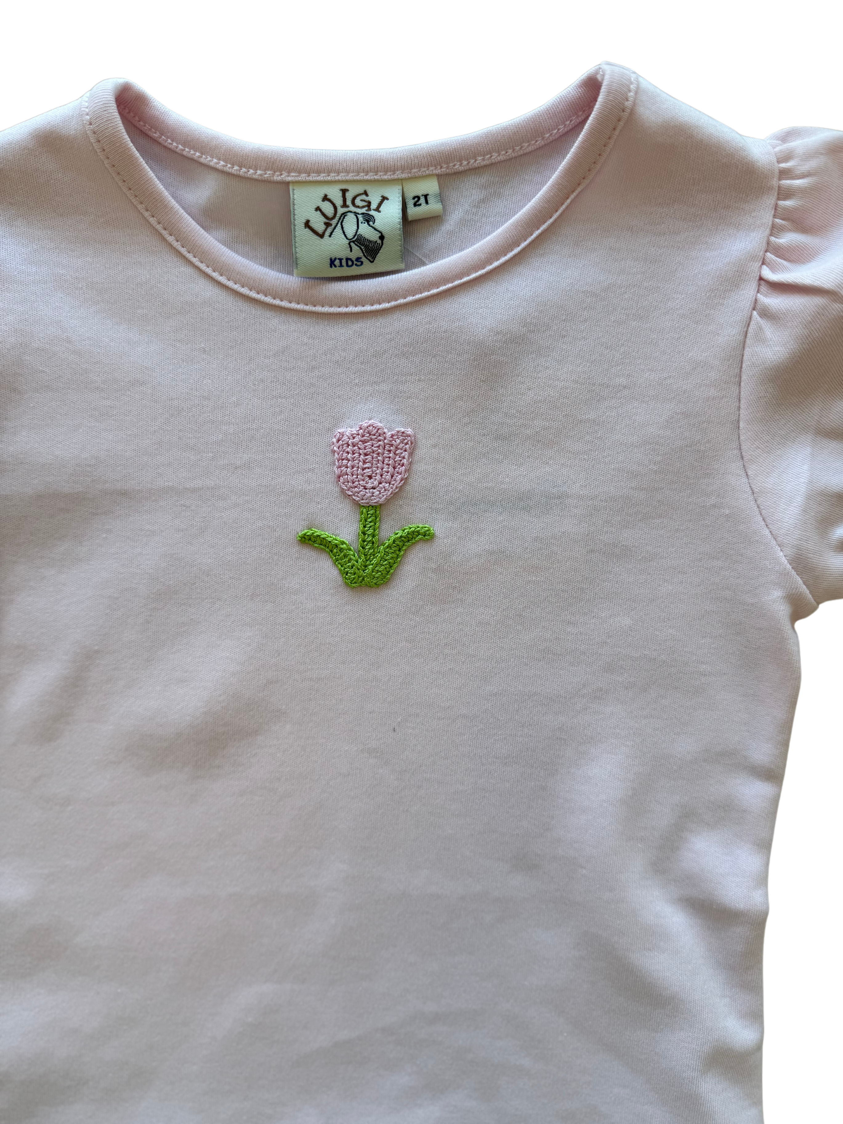 Flutter Sleeve Tulip Top (Kid)