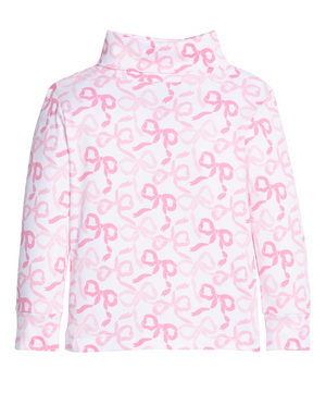 Bows & Ribbons Printed Turtleneck (Toddler)