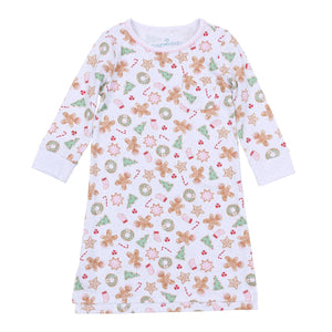 Pink Frosted Wonderland LS Nightdress (Kid)