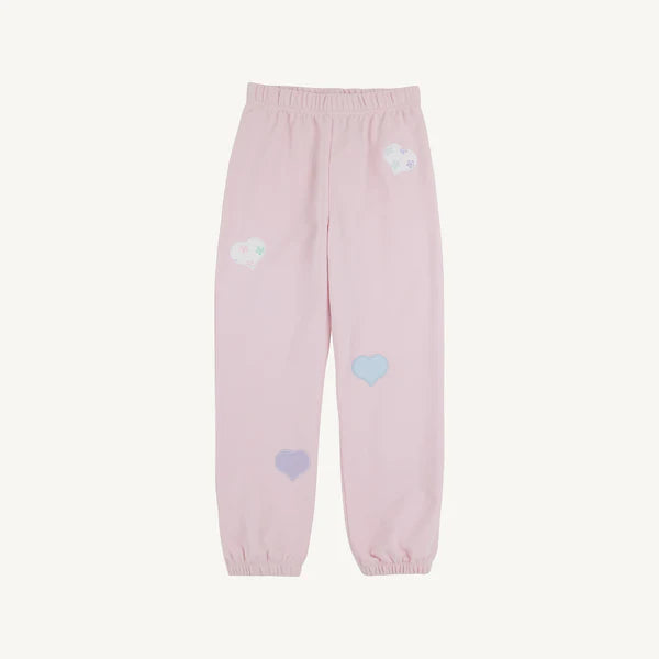 Palm Beach Pink Hearts Gates Sweeney Sweatpants