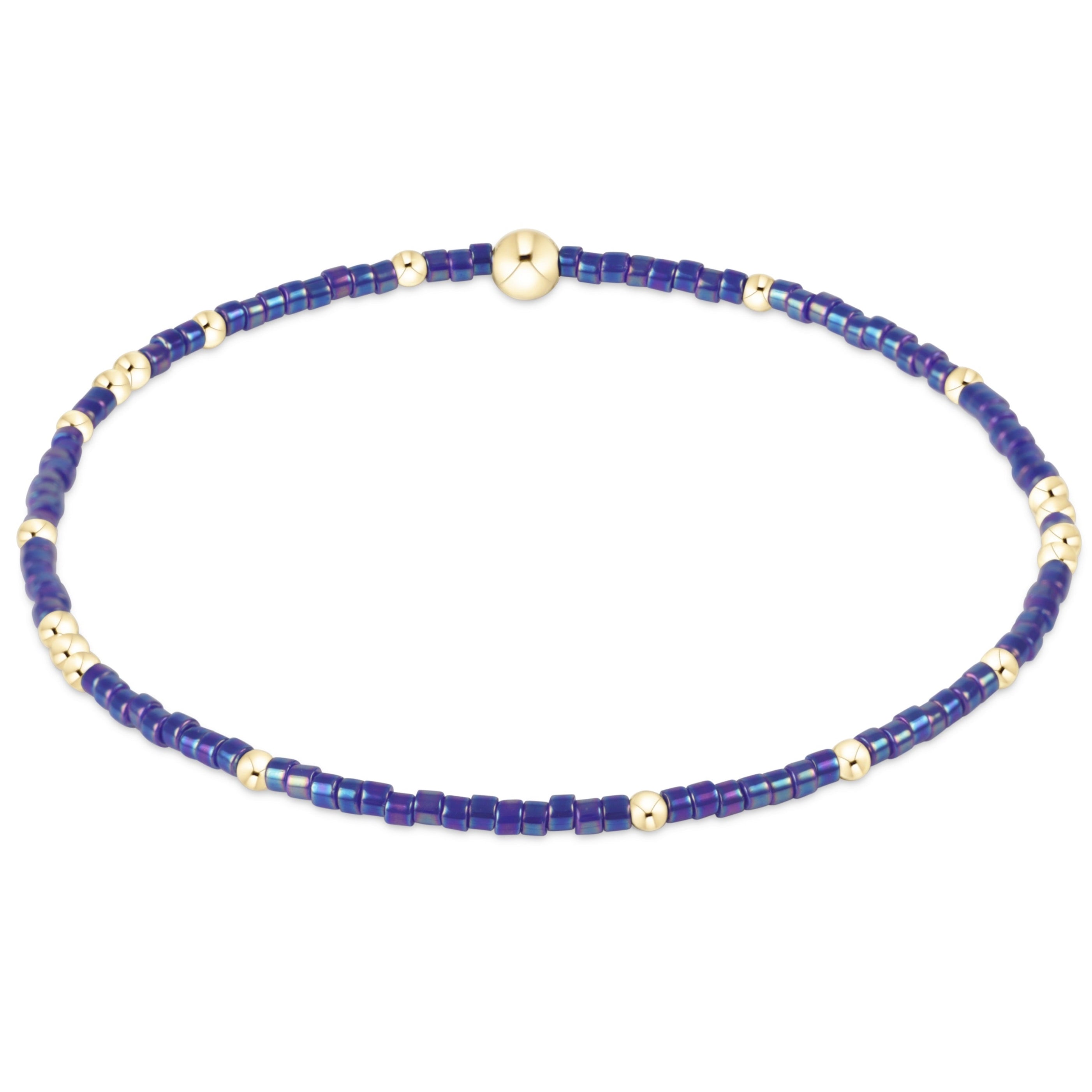 Hope Unwritten Bracelet-Blue Metallic