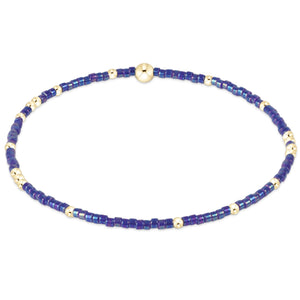 Hope Unwritten Bracelet-Blue Metallic