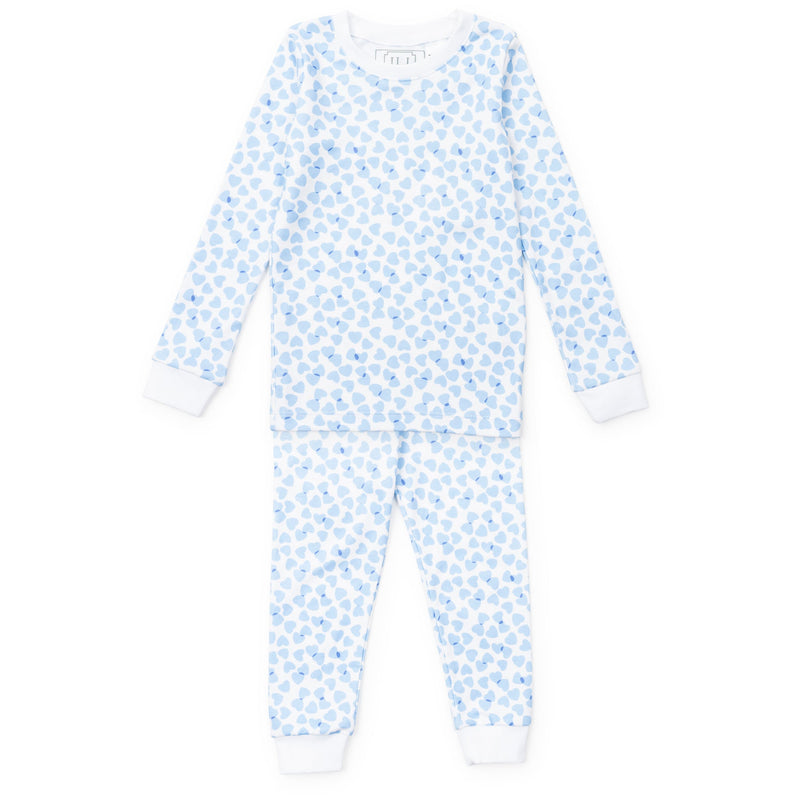 Blue Confetti Hearts Grayson Pajama