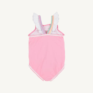 Hamptons Hot Pink Long Bay Bathing Suit