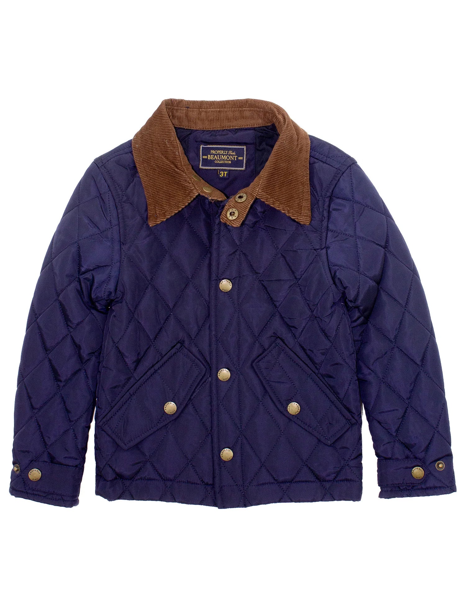 Boys Beaumont Jacket - Navy (Big Kid)