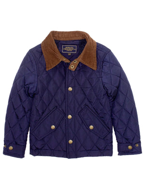 Boys Beaumont Jacket - Navy (Big Kid)