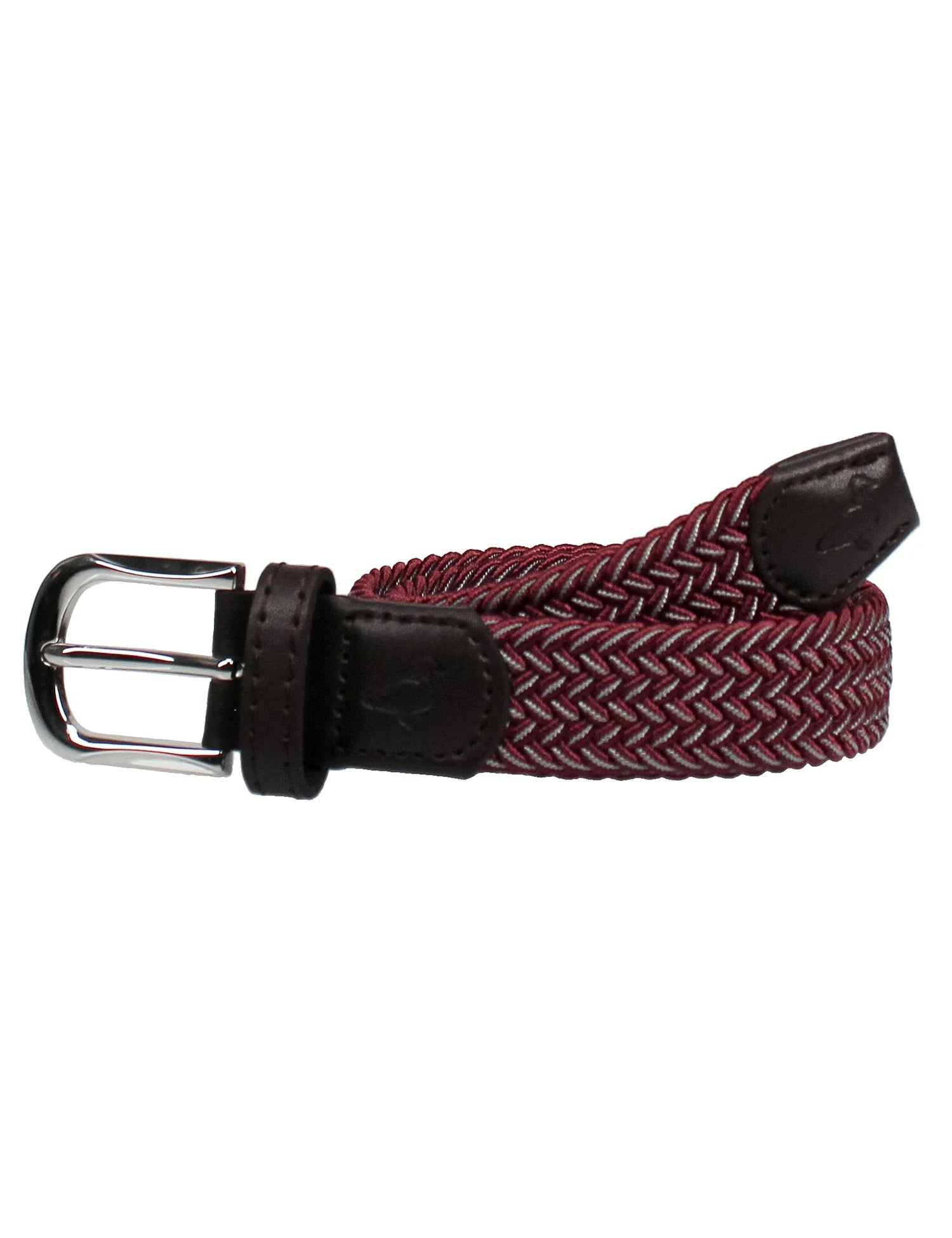 Country Club Maroon & Grey Belt