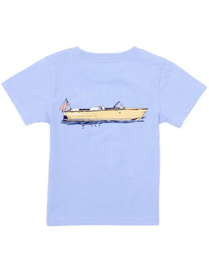 Light Blue SS Boating Tradition Tee