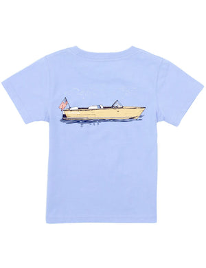 Light Blue SS Boating Tradition Tee