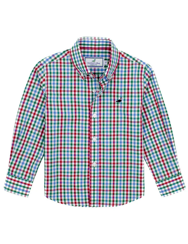 Boys Seasonal Sportshirt - Jolly (Big Kid)