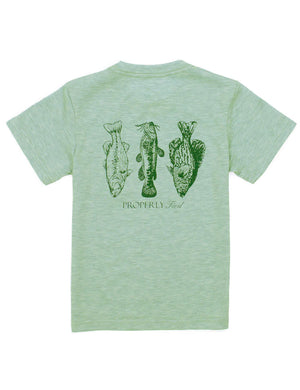 Fisherman's Paradise Sage Portland SS Pocket Tee