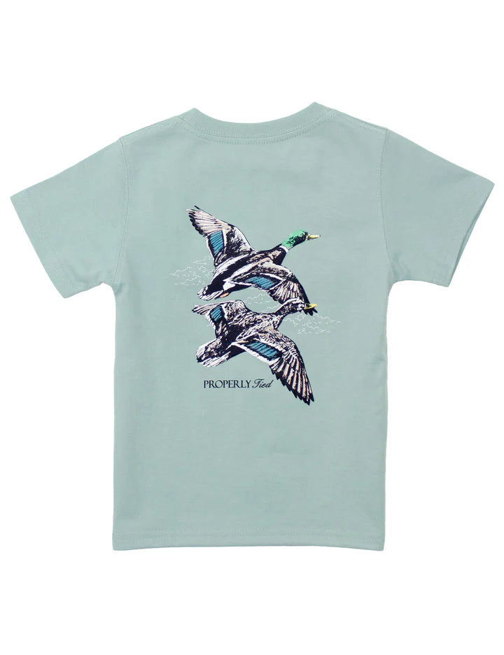 Marine Mist Boys Migration SS T-Shirt