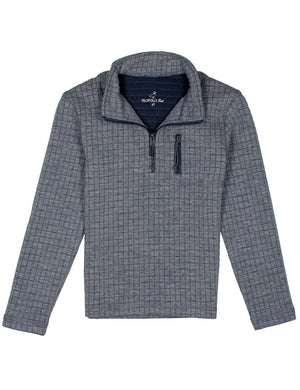 Dusk Blue Delta Pullover