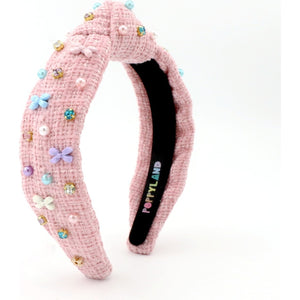Tweed Multi Bow Headband