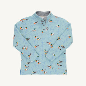 Fine Weather for Ducks Pendleton Popped Collar