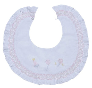 Smocked Celebration Bib