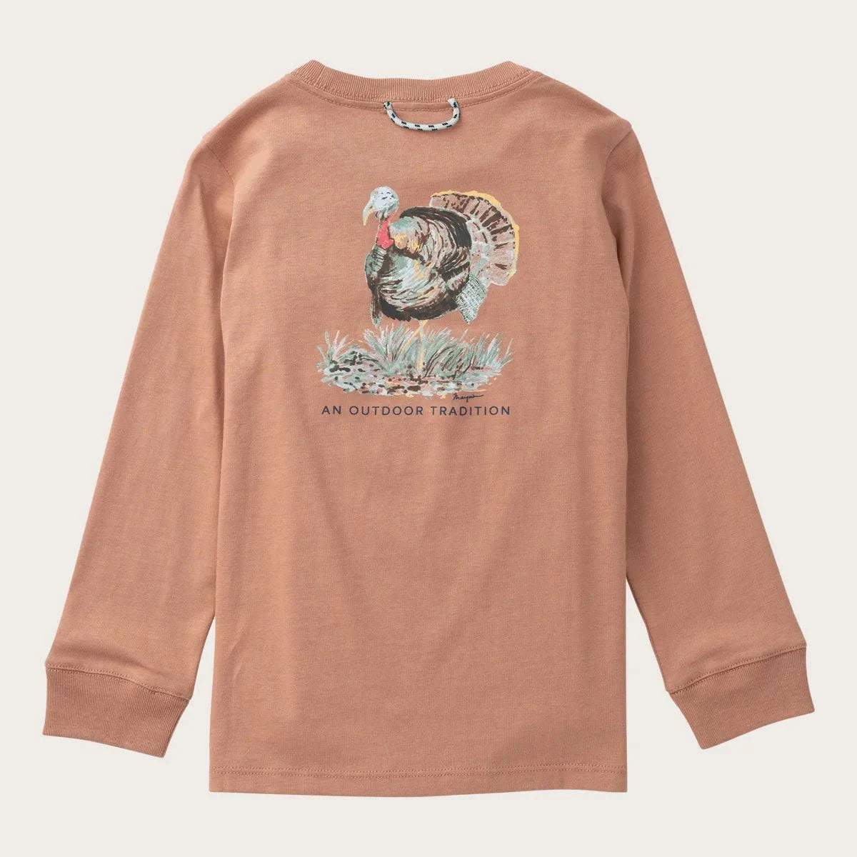 Mocha Mousse LS Pocket T-Shirt
