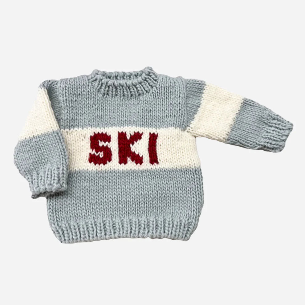 Bowie Grey Ski Sweater