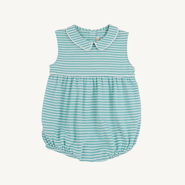 Turks Teal Sleeveless Bradford Bubble