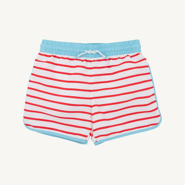 Richmond Red/Belhaven Blue Tanner Trunks