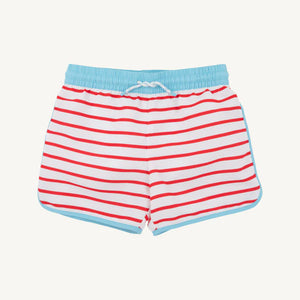 Richmond Red/Belhaven Blue Tanner Trunks