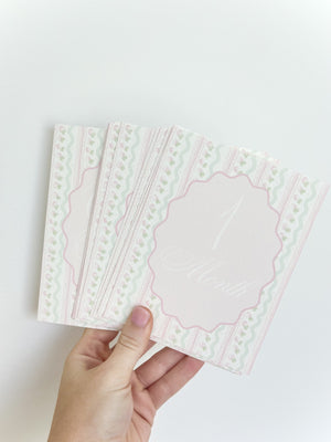 Girl Milestone Cards