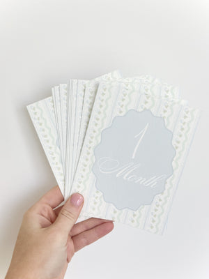 Boy Milestone Cards