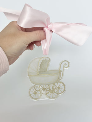 Baby Carriage Ornament
