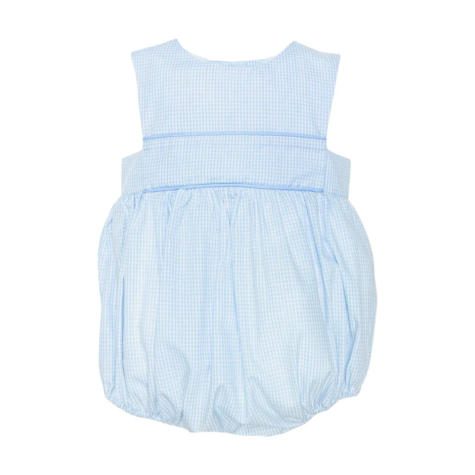 Blue Mini Gingham Nolan Bubble