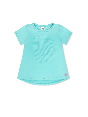 Totally Turquoise Bridget Basic Tee