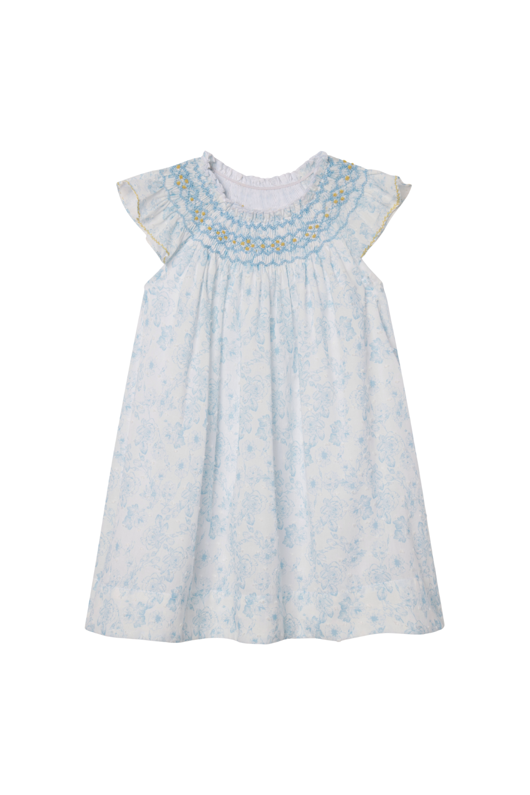 Petal Swiss Dot Daisy Dress