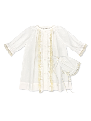 White Swiss Dot Timeless Daygown