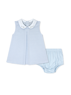 Palmer Blue Caterpillar Collier Diaper Set