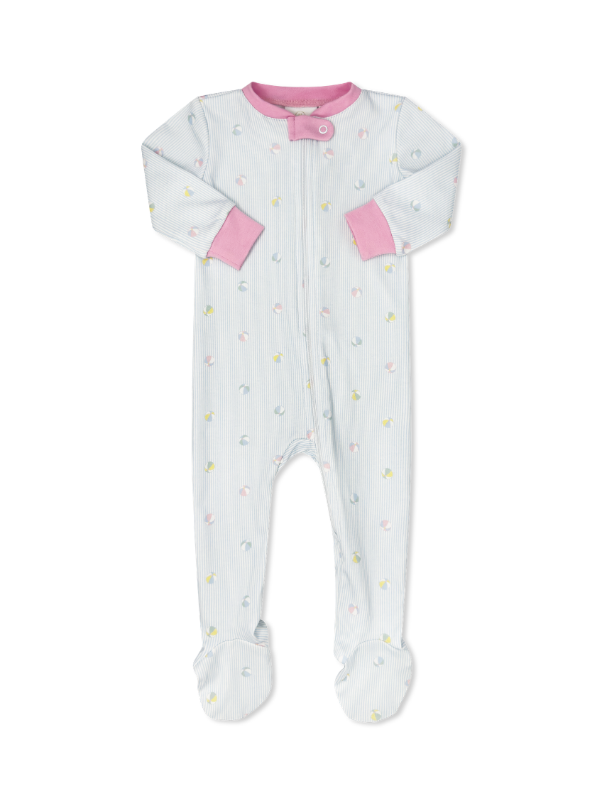 Pink Beach Bounce Once Upon A Time Footie