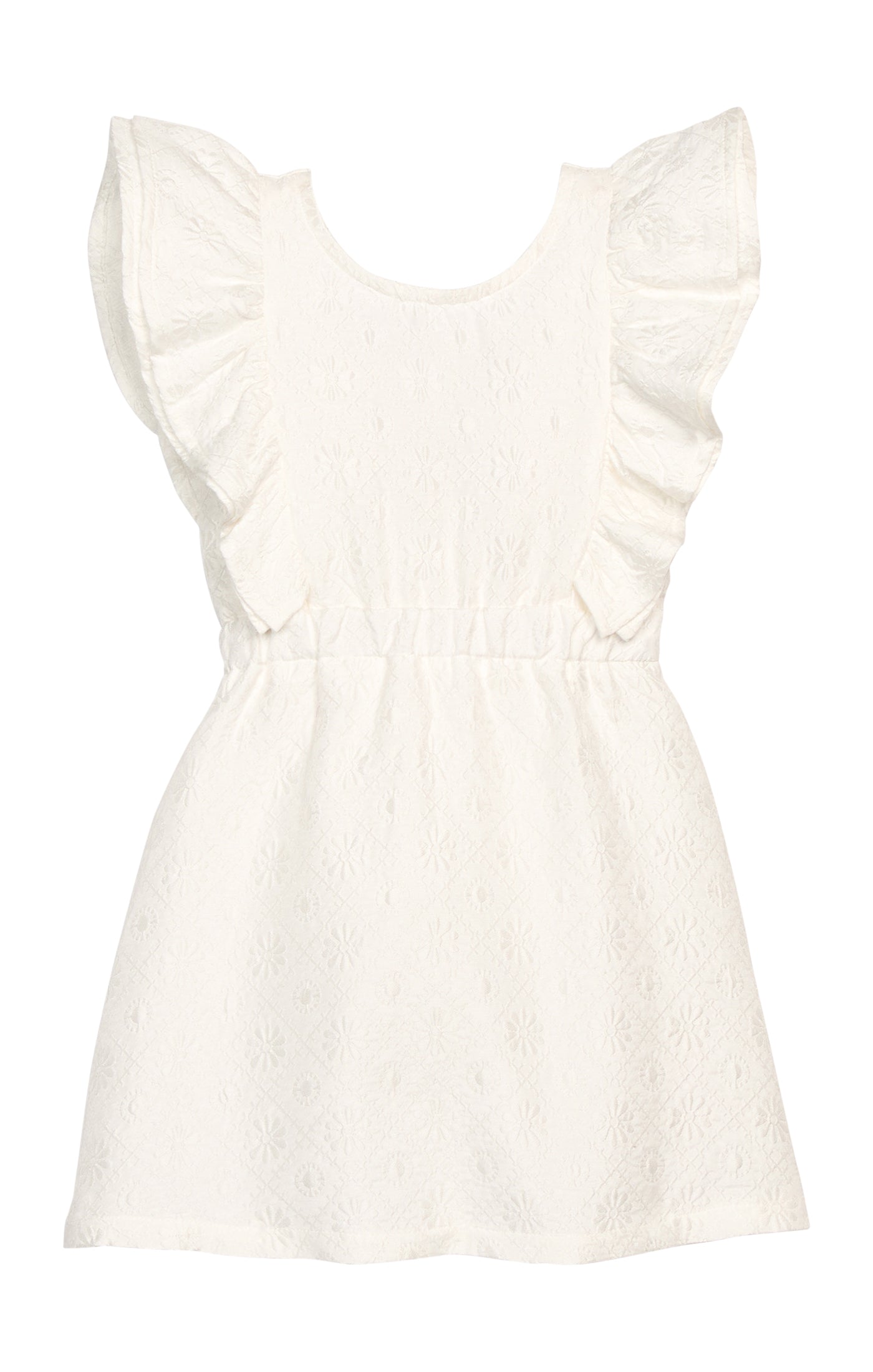 White Embroidery Sadie Dress