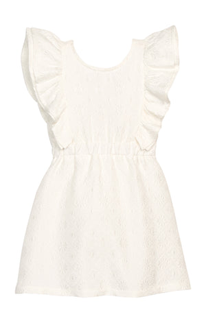 White Embroidery Sadie Dress