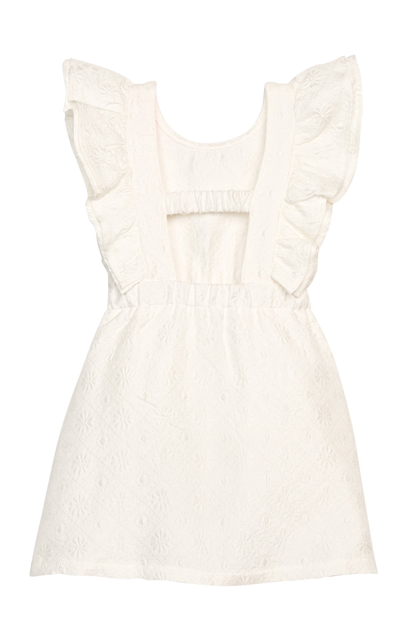 White Embroidery Sadie Dress