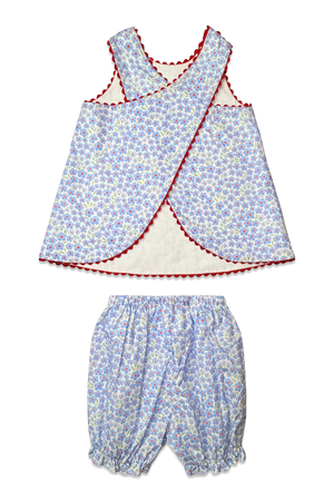 Red White & Bloom Floral Lucy Sun Set