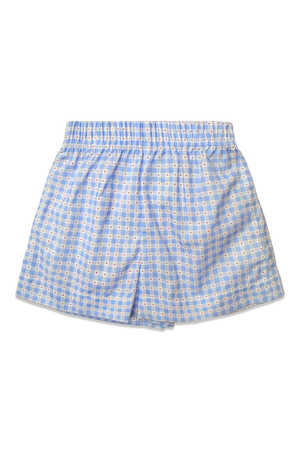 Patriotic Plaid Retro Shorts
