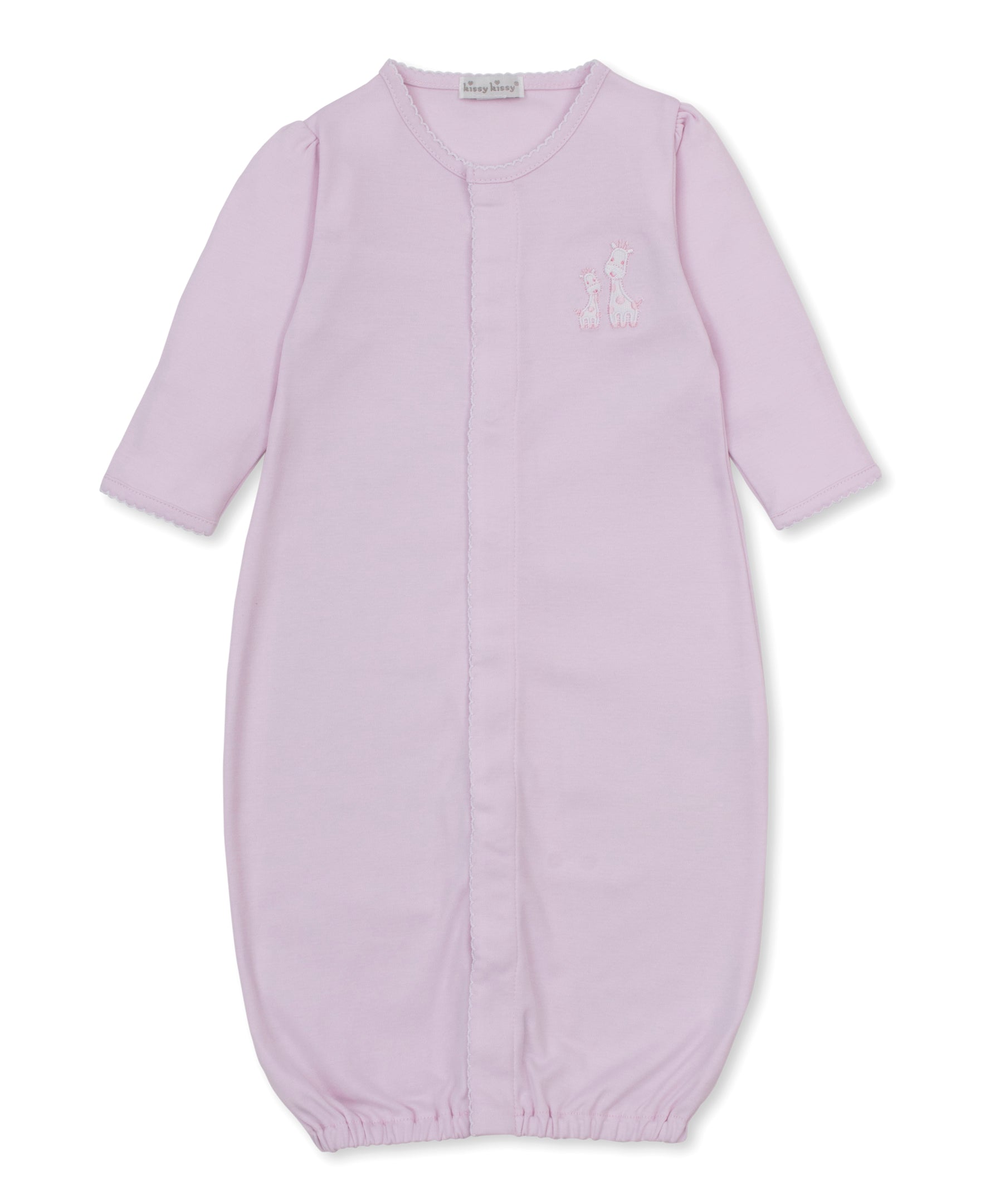 Pink Giraffe Laughs Conv Gown