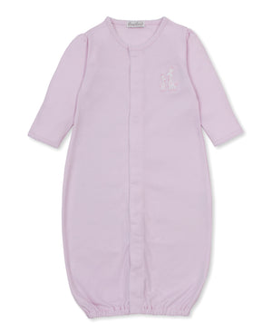 Pink Giraffe Laughs Conv Gown